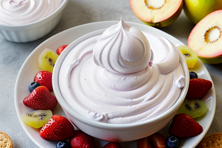 3 ingredient fruit dip with cool whip