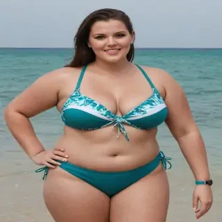 bbw bikini