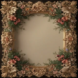 floral frame