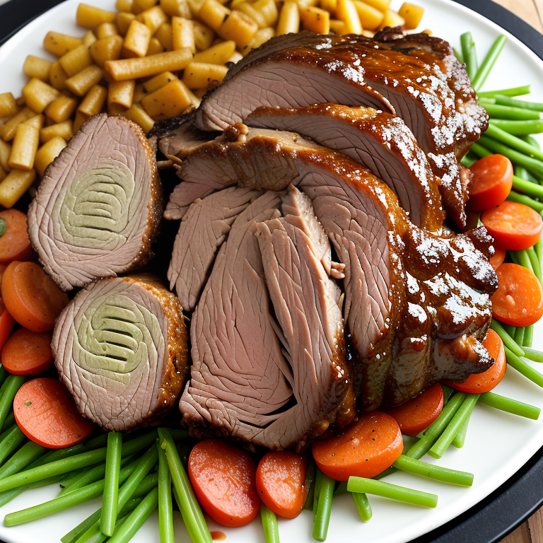 big green egg chuck roast