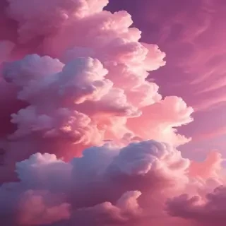 pink cloud background