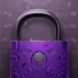 purple lock screen