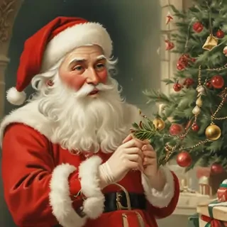 vintage merry christmas image