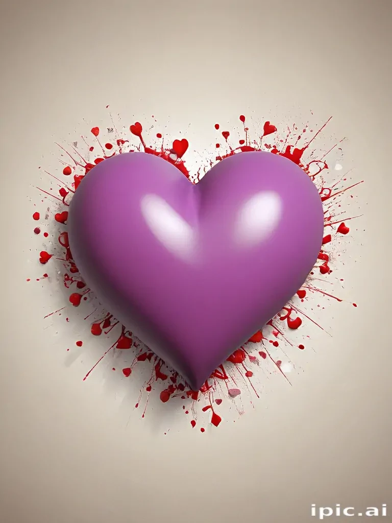 wallpaper 3d heart