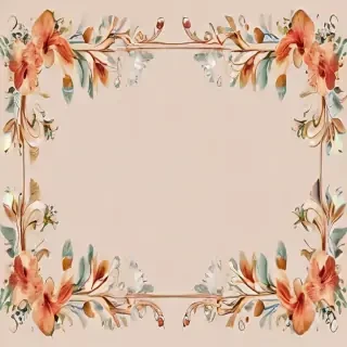 floral border png