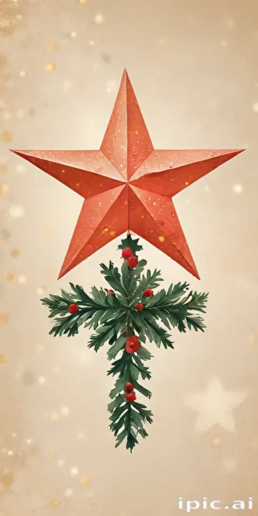 clip art of christmas star