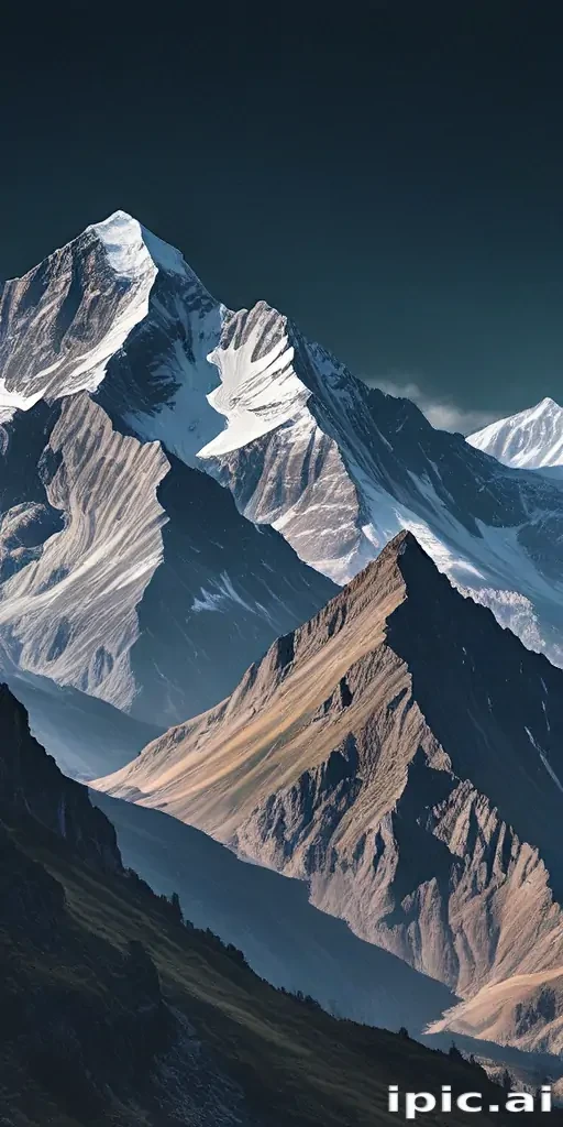 mountains transparent