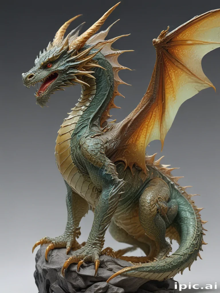 transparent dragon