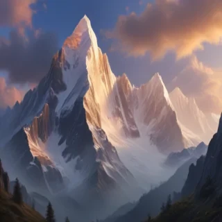 transparent mountains