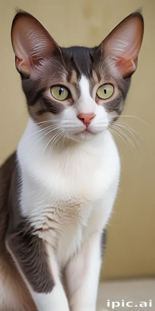 oriental bicolor cat breed