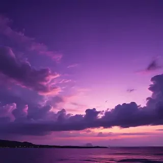purple sky wallpaper