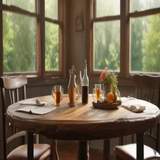 background of table