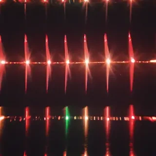 flashing lights