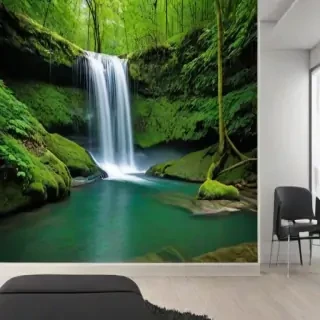 water fall wall paper