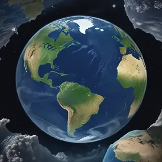 animated pic of earth