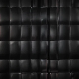 black checkered background