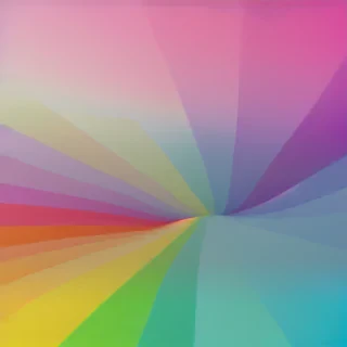 aesthetic pastel rainbow