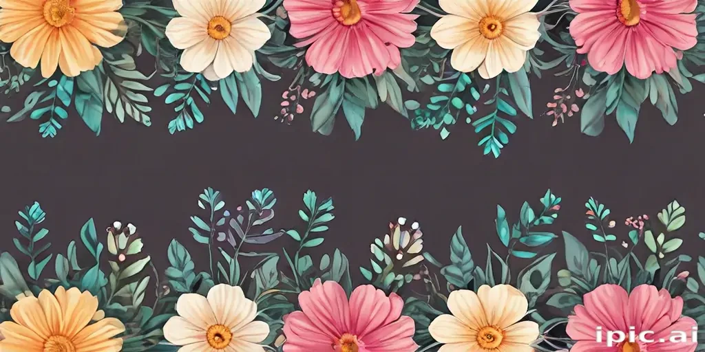 clipart transparent background flowers