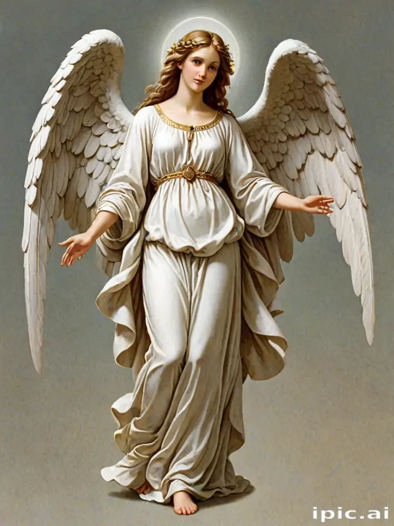 clipart of angels with wings