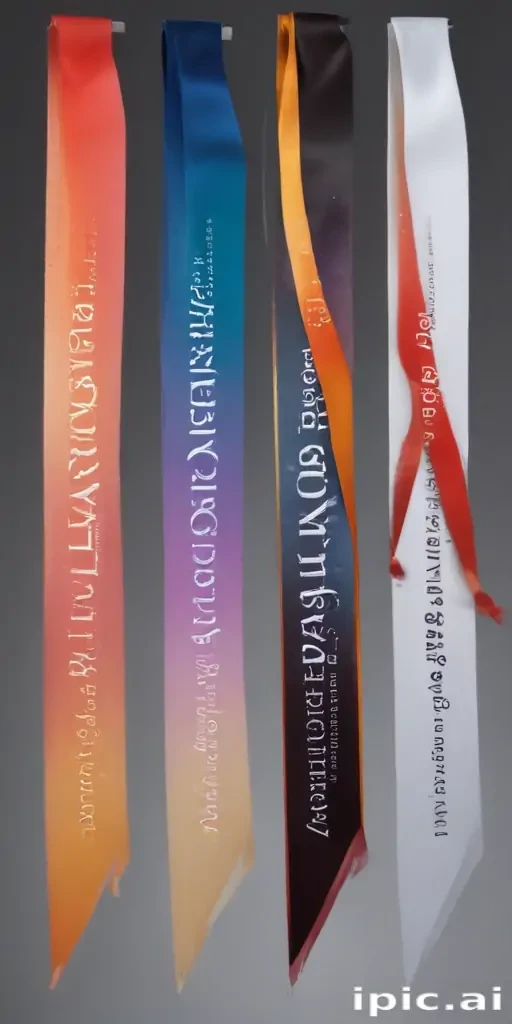 ribbon banners