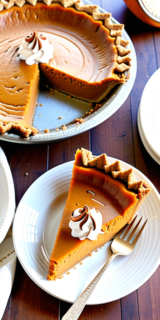 sweet potato pie with graham cracker crust