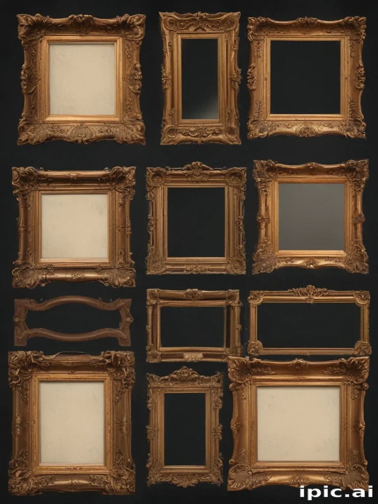 vintage frames png