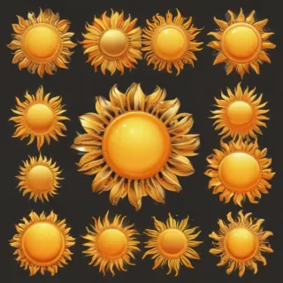 sun clipart png