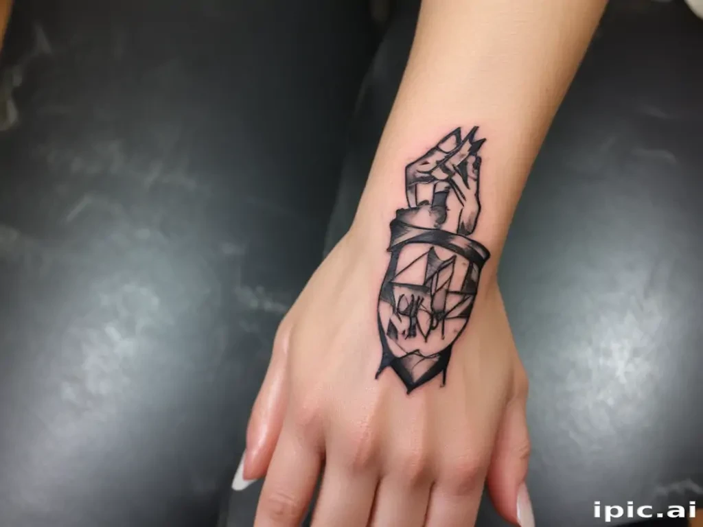 i love you sign language tattoo