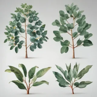 transparent eucalyptus clipart