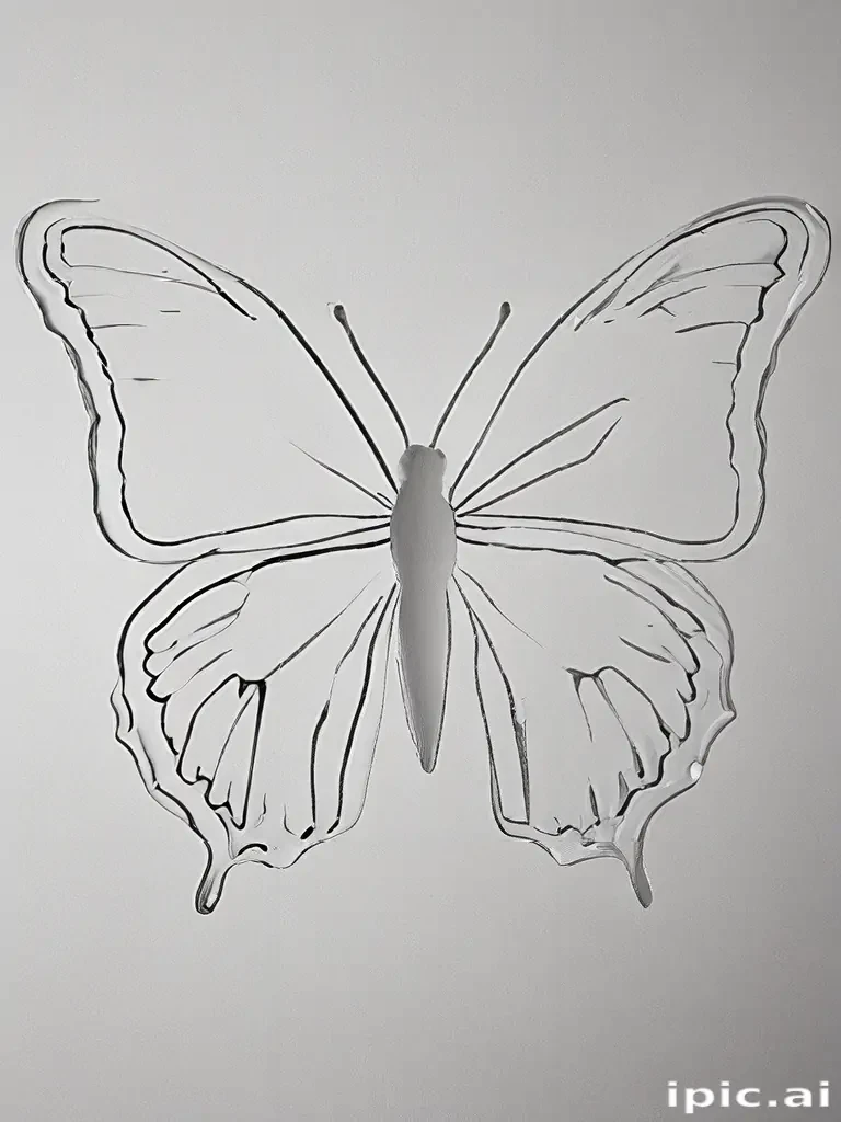 butterfly outline
