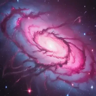pink galaxy wallpaper