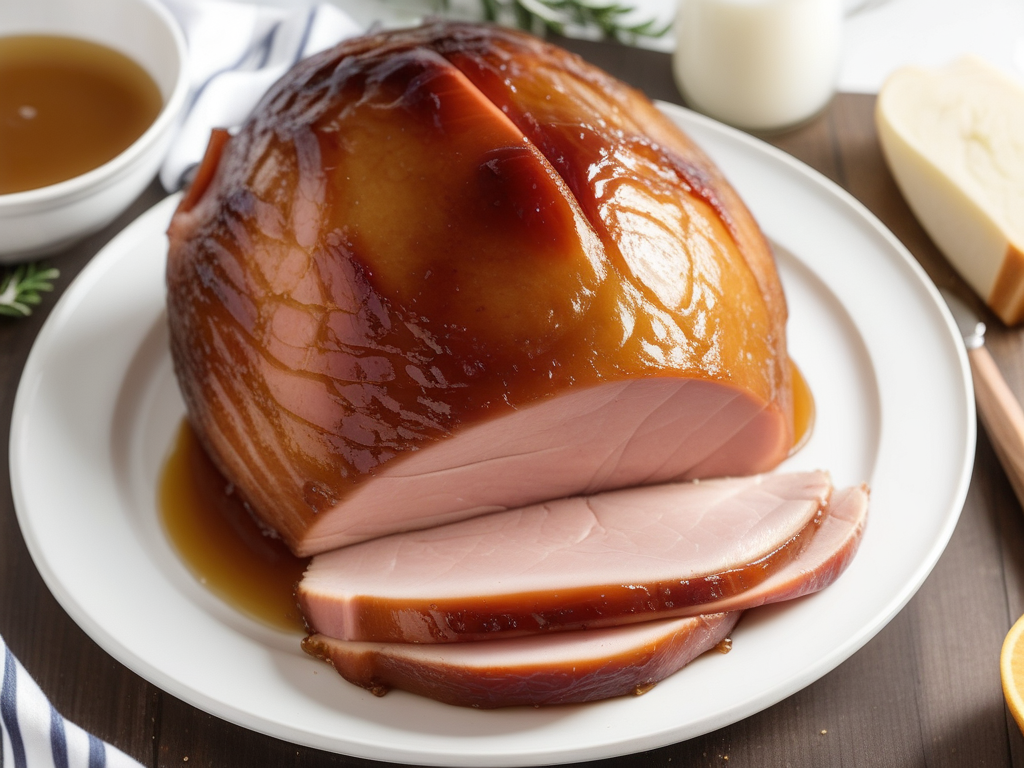 3 ingredient brown sugar ham glaze