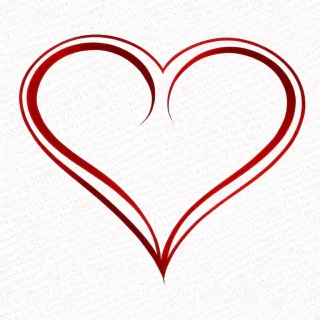 heart outline png
