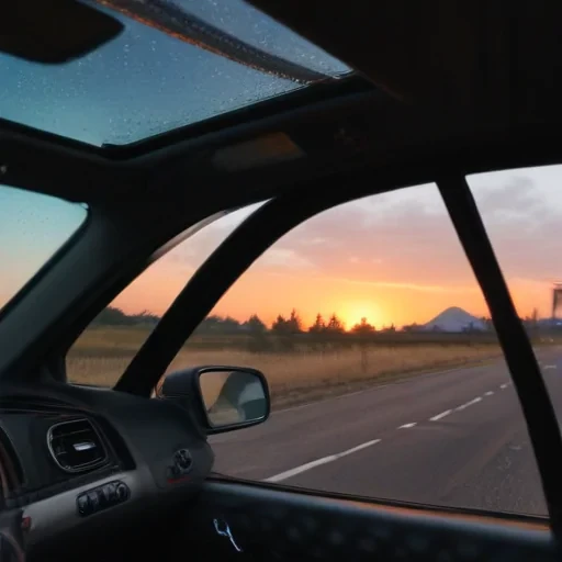 inside a car background