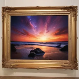 frame with background