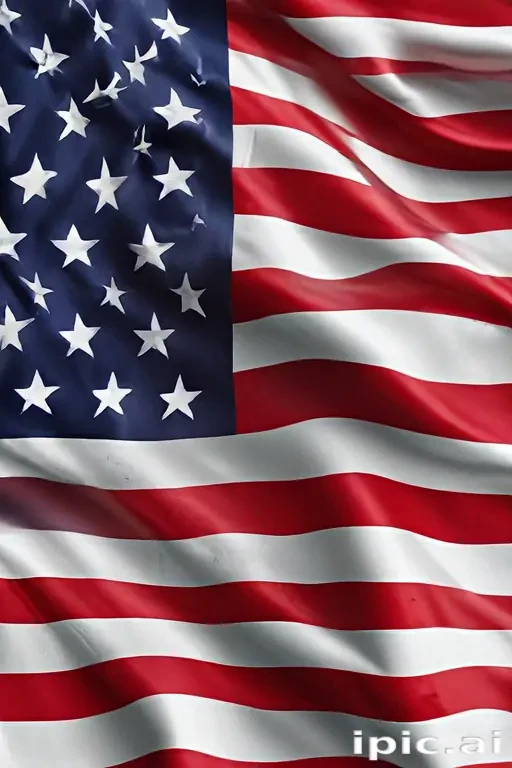 american flag waving png