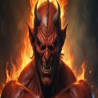 wallpaper of the devil
