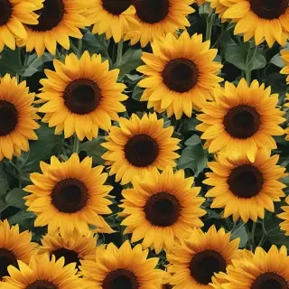 aesthetic sunflower background