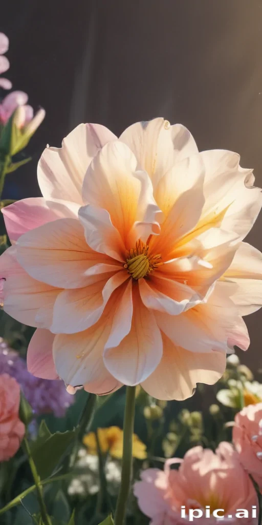 cartoon flowers aesthetic