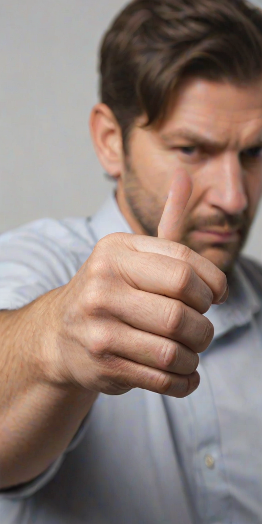 thumbs down
