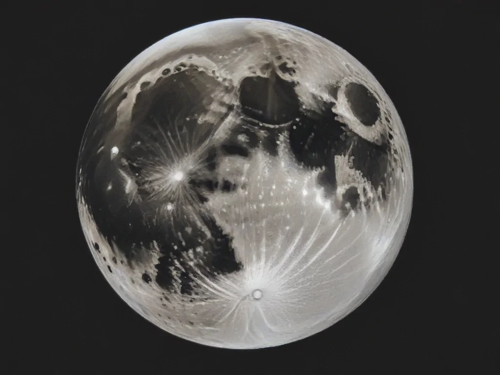 aesthetic moon drawings