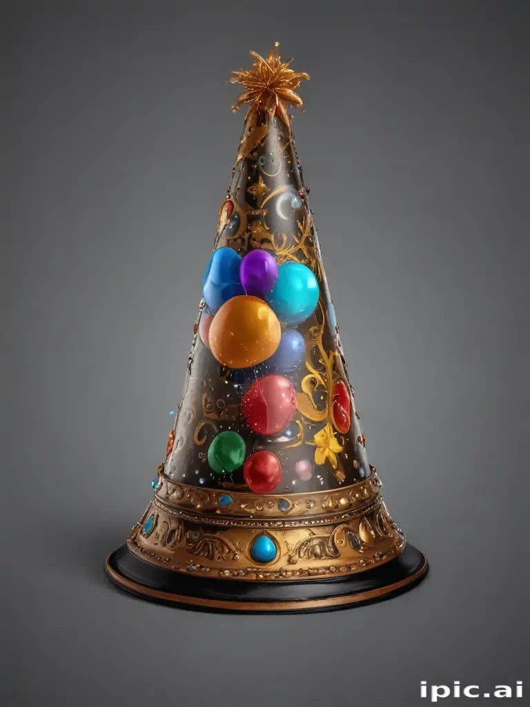 transparent background birthday hat