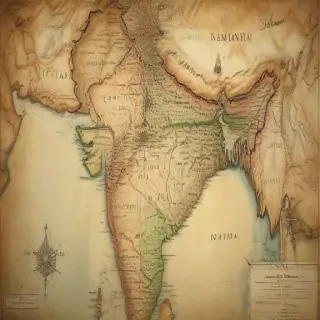 map of india