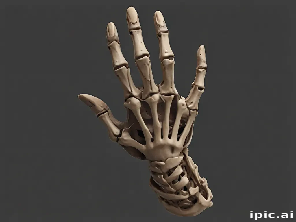 skeleton hand png