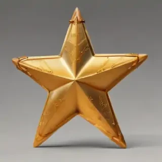 golden star png