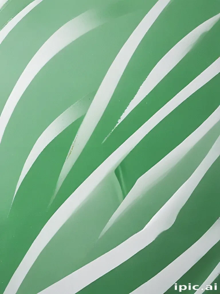 green and white background