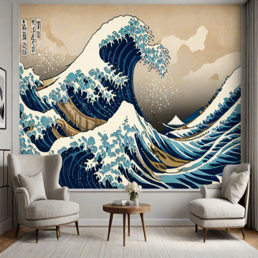 the great wave wallpaper