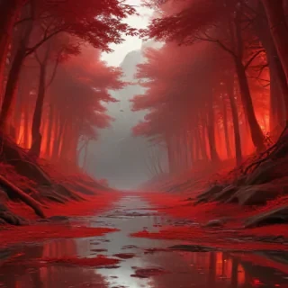 red bg plain