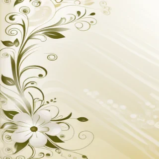 light floral background