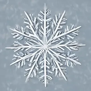 snowflake clipart free